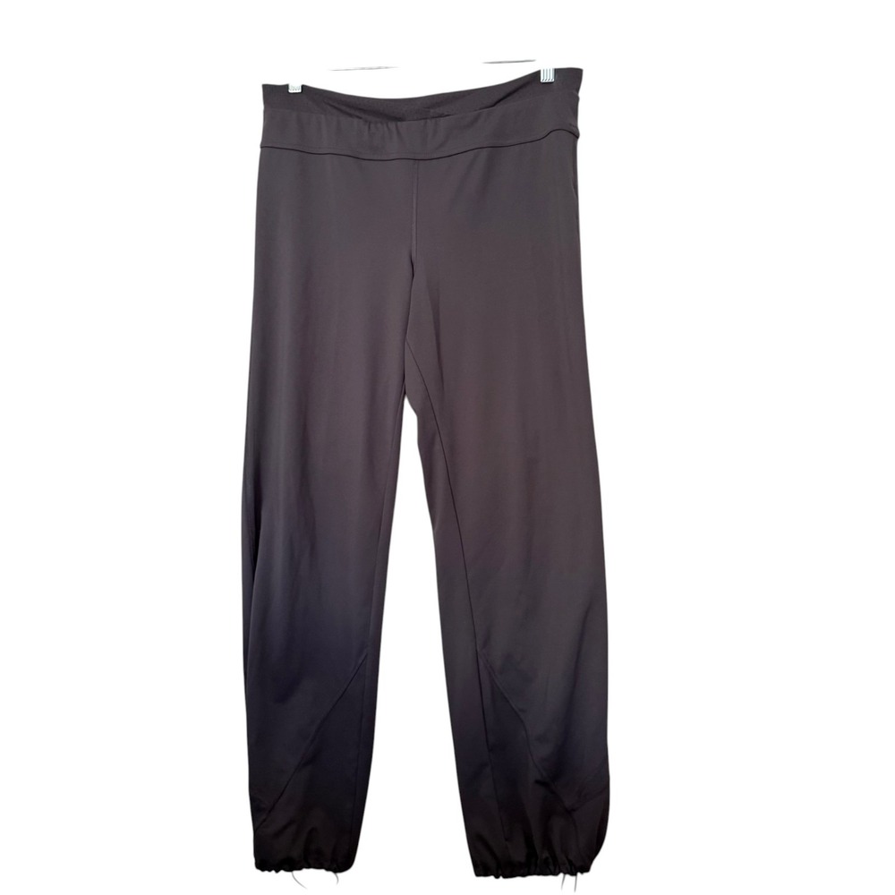 Champion Track Pants Womens L Gray Cinch Hem Performance Athletic Athleisure Run